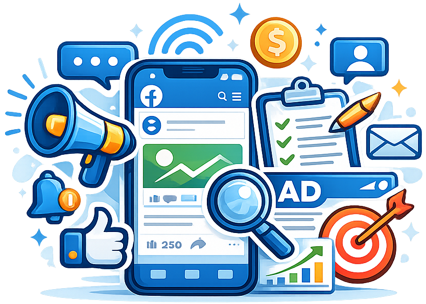 facebook page design icon