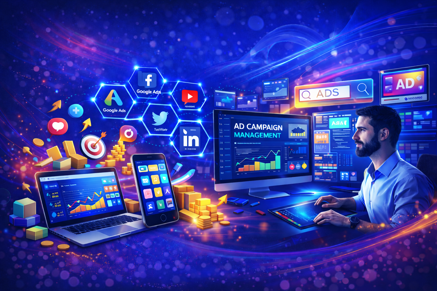 Digital ad campaign management services by zira it